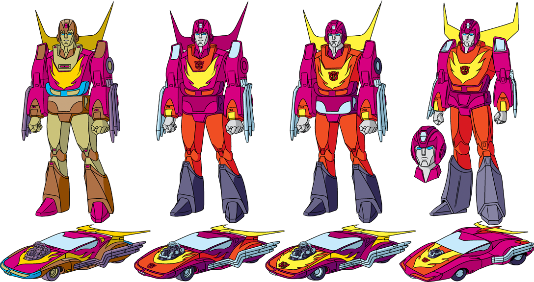 G1 Hot Rod - G1 Hot Rod Cartoon (1088x576)