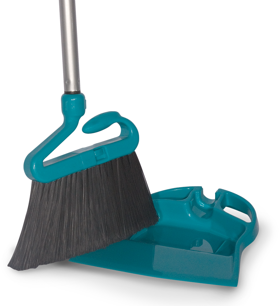 Broom And Dustpan Png (912x1000)