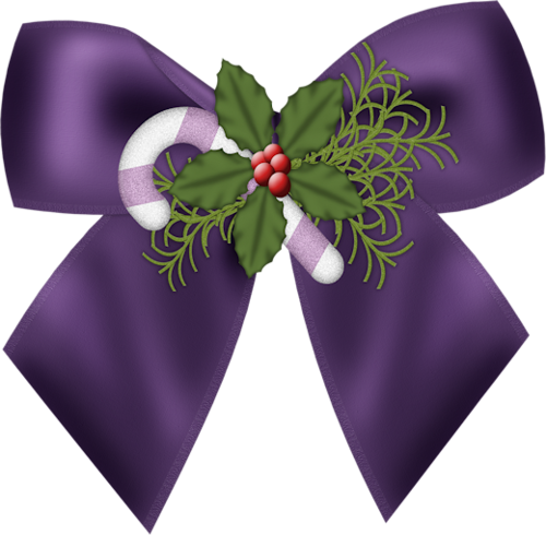 Fm Magical Christmas Element 13 - Cartoon Christmas Bow Tie (500x490)