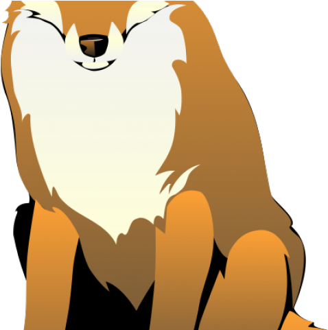 Billy Goat Clipart Chibi - Fox With Santa Hat (640x480)