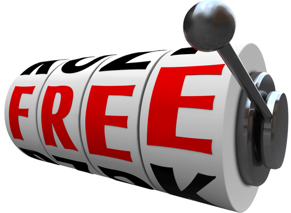 Casino Free Spins - Free Spin Png (584x429)