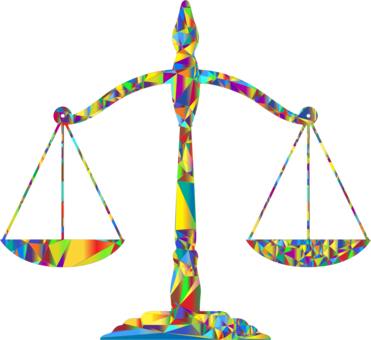 Computer Icons Abstract Art Drawing - Lady Justice Abstract Art (371x340)