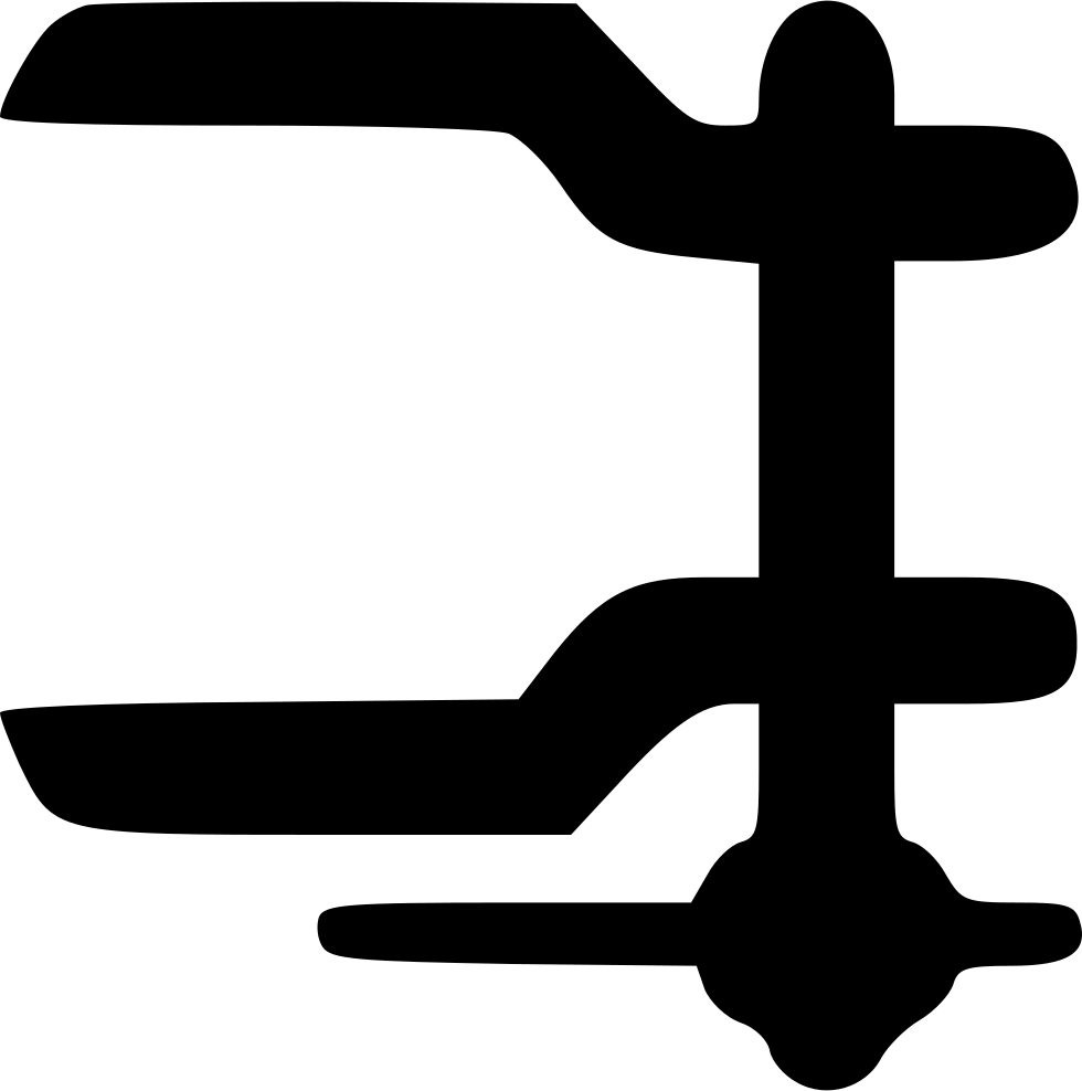 Banner Black And White Png Icon Free Download - Compress Icon (980x988)