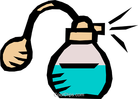 Perfume Royalty Free Vector Clip Art Illustration - Illustration (480x346)