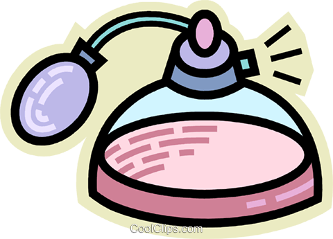 Perfume And Cologne Royalty Free Vector Clip Art Illustration - Perfume Clipart (480x345)