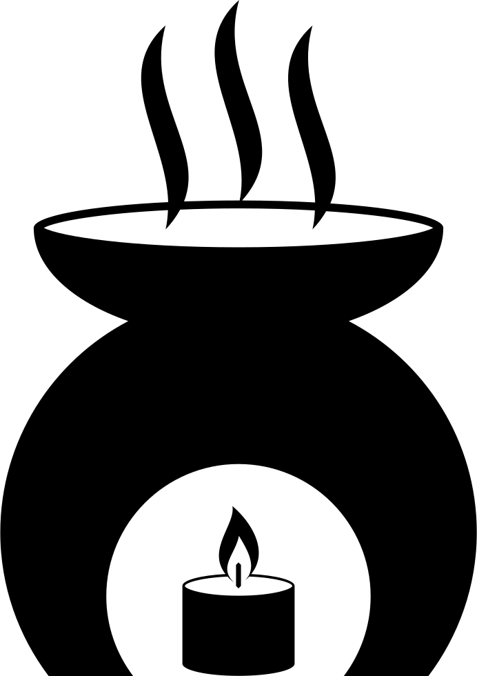 Aromatherapy Tool With A Burning Heating Fragrance - Candles Icon Transparent Background (692x980)