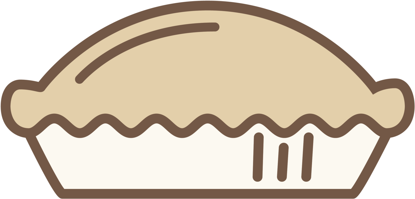 Peas Clipart Pie - Savoury Pie Cartoon (1500x783)