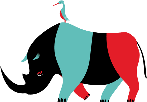 Vector Savannah Animals By Jorfe , Via Behance - Illustration (600x457)