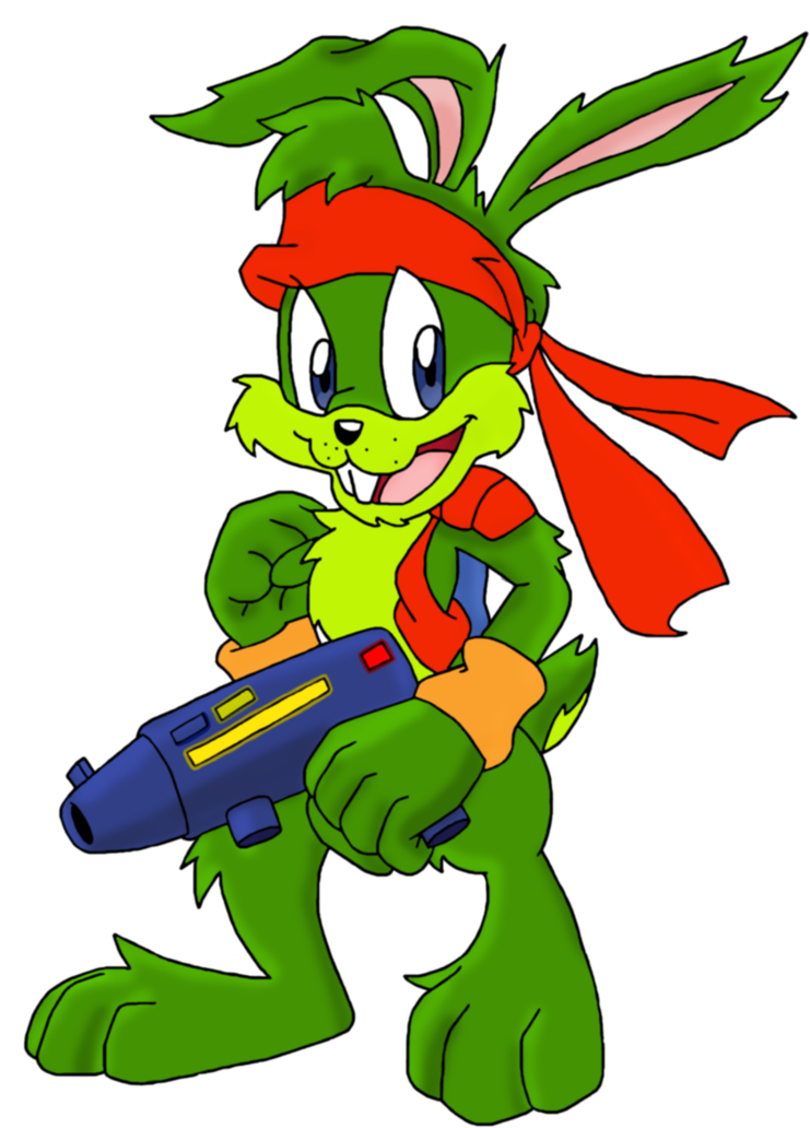 Jack Rabbit Clipart Two - Jazz Jackrabbit Fan Art (763x1047)