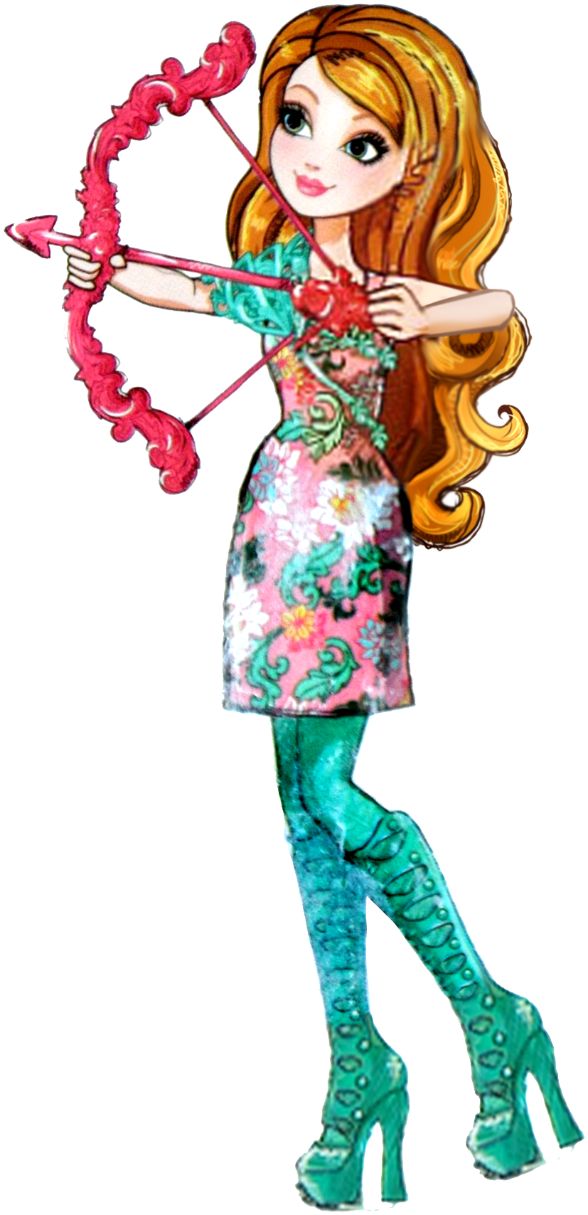 Archery Competition - Ever After High Archery Club (887x1743)