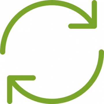 Hst Hand-crafts Programs Using Methodologies That Put - Circulo Con Flechas Png (360x360)