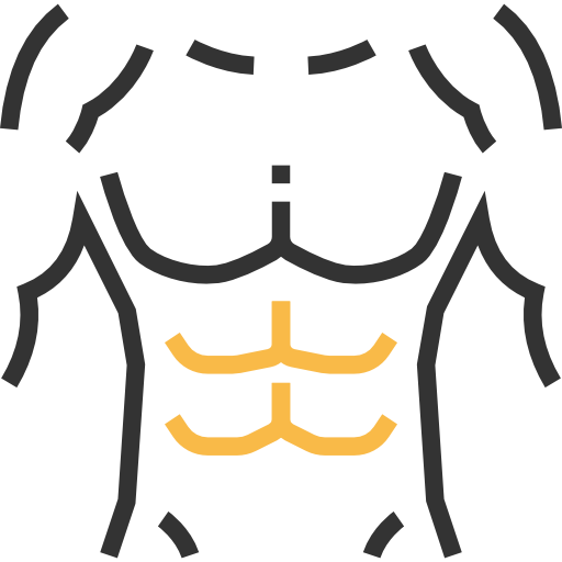 Free Download Six Pack Svg Clipart Computer Icons Clip - Abdominales Icono Png (512x512)