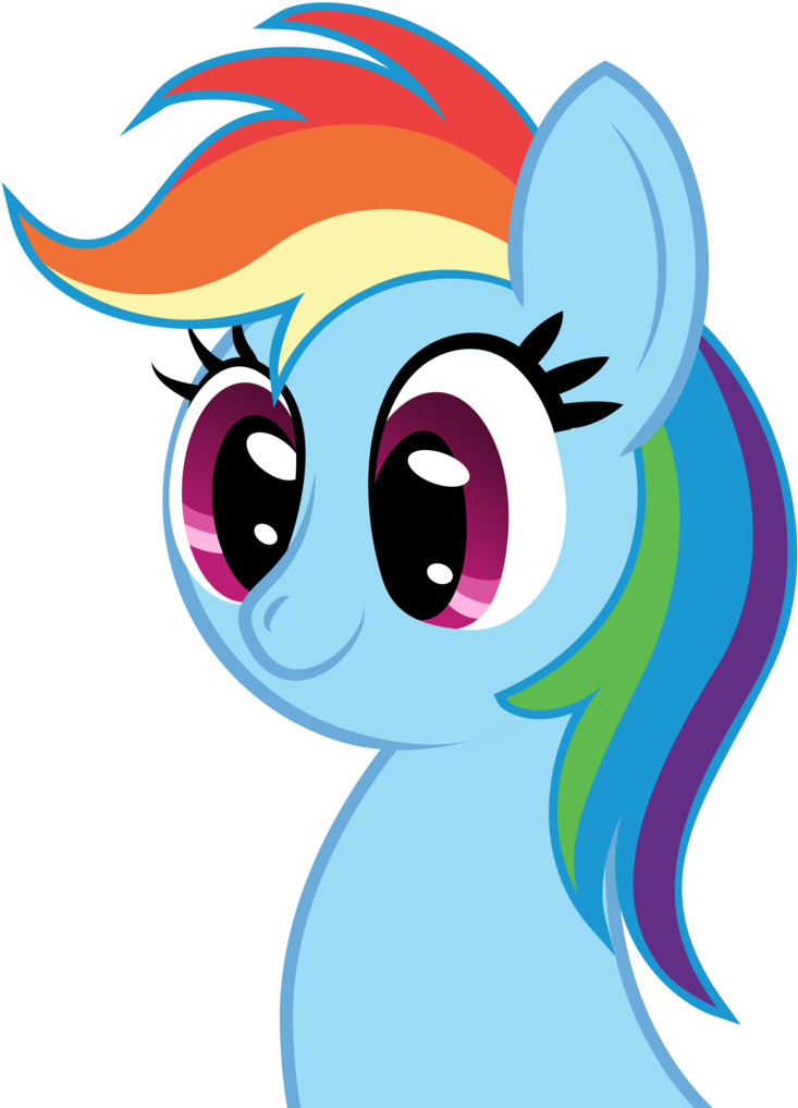 You Can Click Above To Reveal The Image Just This Once, - Rainbow Dash (781x1024)