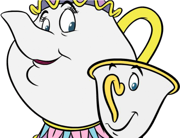 Inspiring Quotes Clipart Mrs Potts - Coloring Page Lumiere Beauty And The Beast Drawing (640x480)