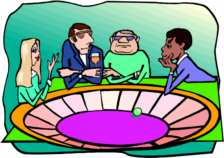Gambling Addiction Funding - Cartoon (750x543)