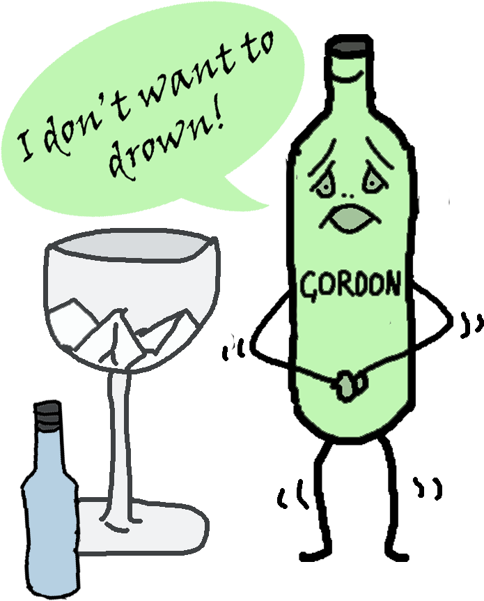 How To Save Gordon From Drowning And Make The Perfect - Happy Birthday To The Gin Drinker (920x920)