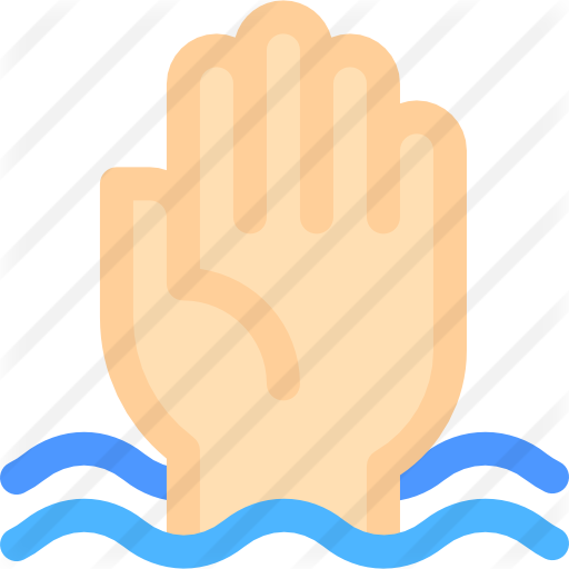 Drowning Free Icon - Icon (512x512)