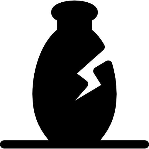 Png Transparent Library Broken Vase Clipart - Broken Vase Png (512x512)