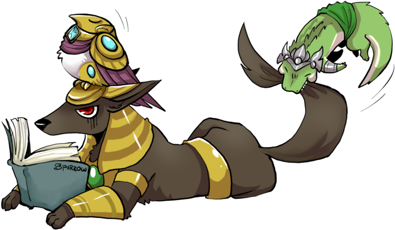 Do Not Try My Patience By Littledarkdragon - Nasus Renekton Azir (800x467)