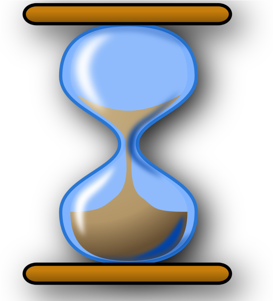 Chemoport Girl My Cancer Journey Countdown - Hour Glass Gif Png (956x1008)