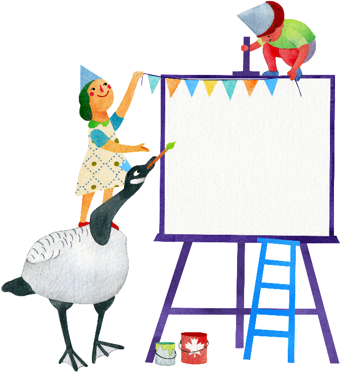 Easel Clipart Blank - Td Summer Reading Club 2017 (1024x791)