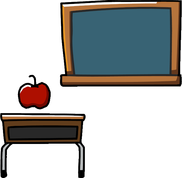 Classroom Clipart Easel - Classroom Png (607x591)