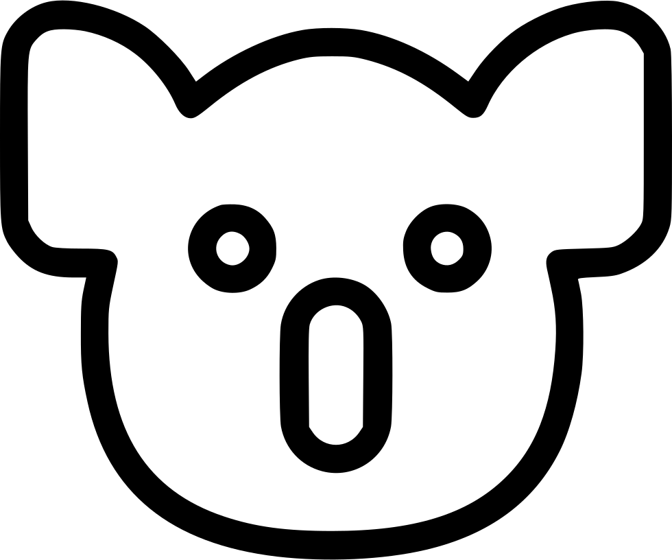 Koala Comments - Koala Bear Icon (980x816)