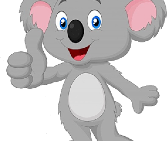 Koala Clipart Transparent Background - Coala Desenho Animado (640x480)