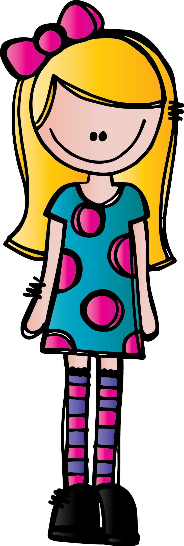 *✿**✿*girls*✿**✿* Clipart, Etchings - Improve My Sons Reading Skills (729x2157)