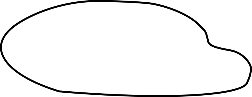 White Line Angle Animal - Line (884x340)