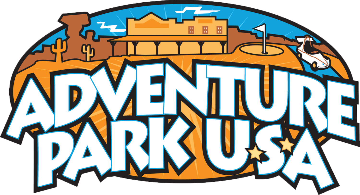 Adventure Park Logo - Adventure Park Usa Logo (1500x815)