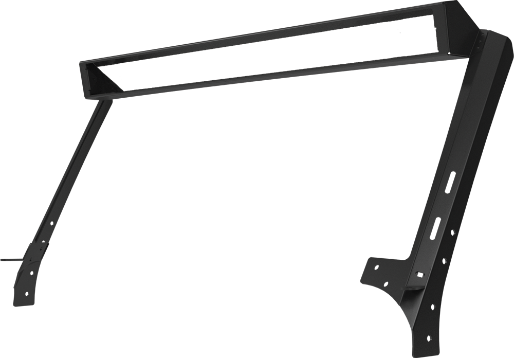 Wlf Windshield Light Frame - 2016 Jeep Wrangler (jk) Go Rhino Go Rhino Windshield (1000x696)