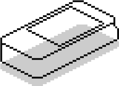 Add Lines For Windows And Windshield Placement - Simple Car Pixel Art (600x350)