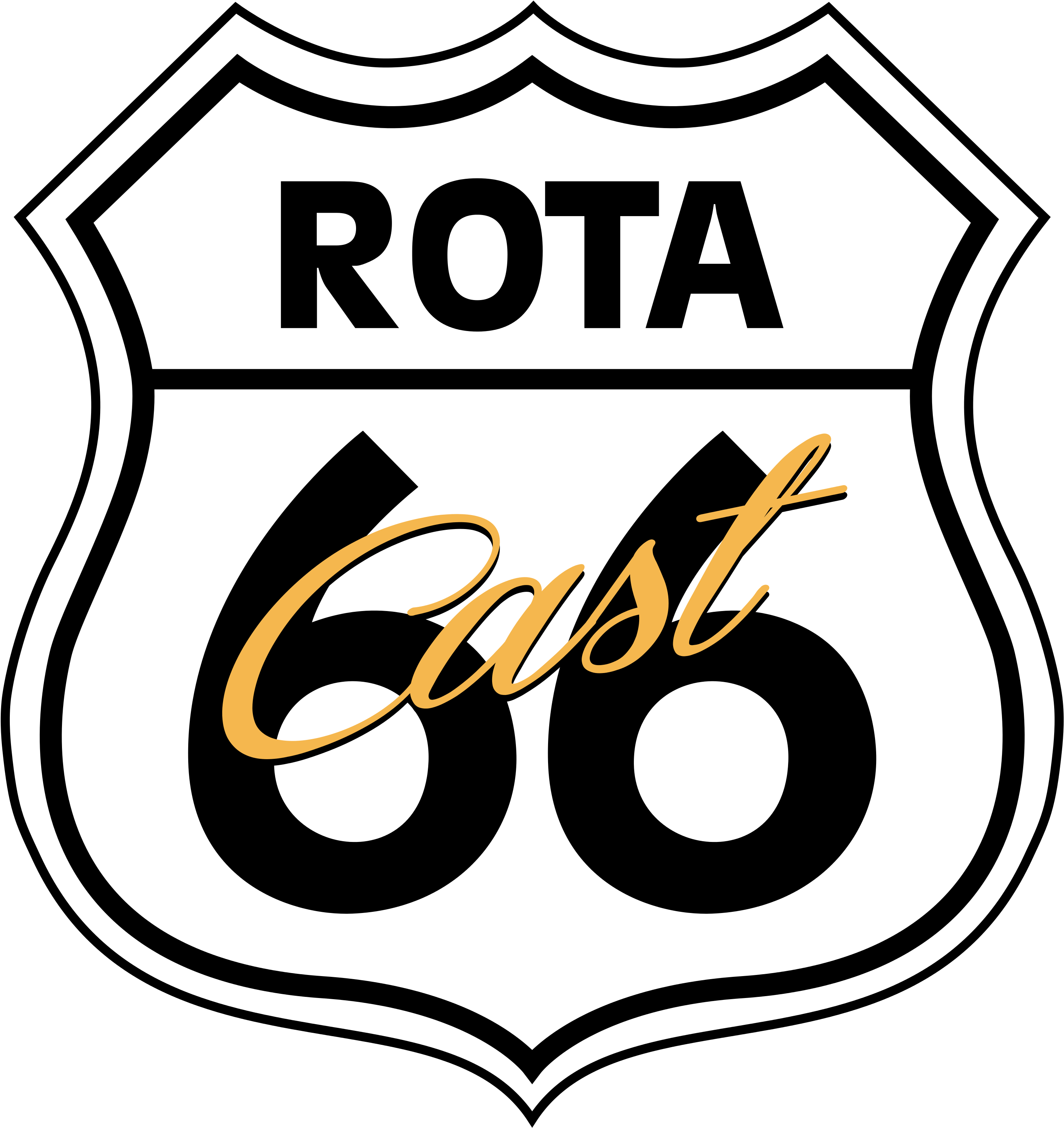 Subscribe To Your Favorite Podcast With Your Android - Route 66 Cars Logo (3000x3000)