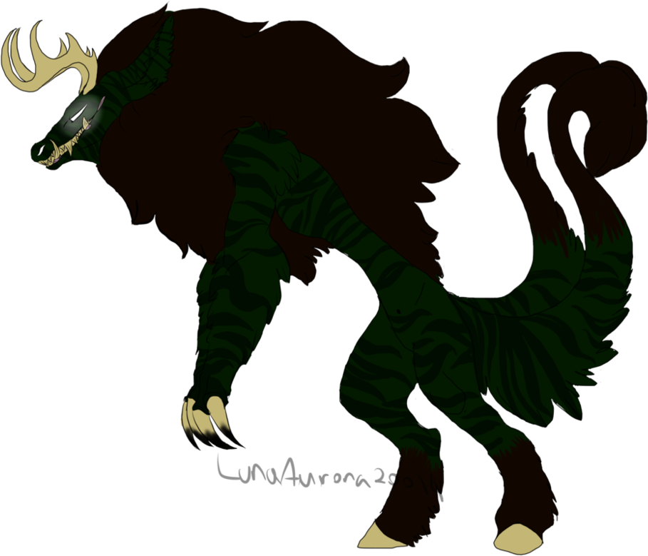 Swamp Monster Design Trade By Miss Jaqueline - Design (999x799)