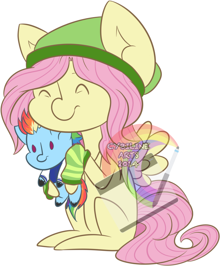 Cybiline, Butterblitz, Butterscotch, Flutterdash, Fluttershy, - Fluttershy (1024x1024)
