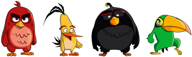 Angry Birds Sleutelhanger Plush 14 Cm Assorti (700x221)
