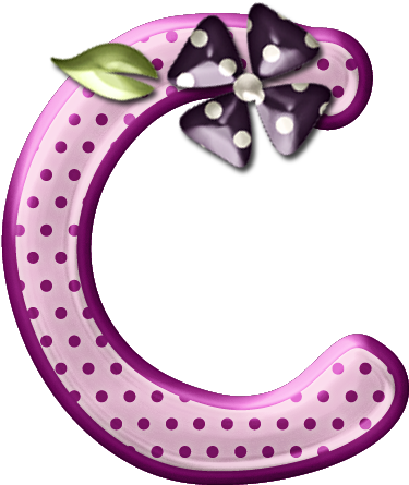 Name Letters, Letter C, Initials, Family Names, Grape - Letter (472x558)