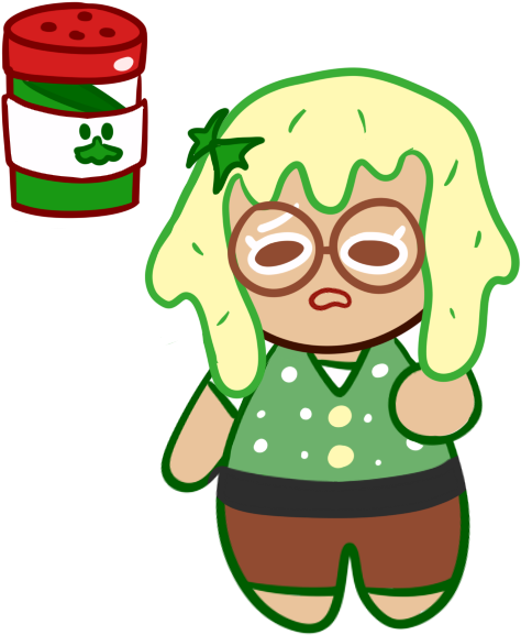 Garlic Butter Cookie Was Created To Keep Vampire Cookie - Garlic Butter Cookie Was Created To Keep Vampire Cookie (549x643)