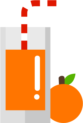Orange Juice Free Icon - Fruit Juice Icon (512x512)