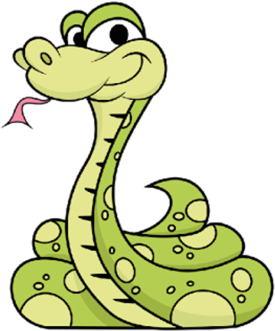 Medusa Tricks - Cartoon Snake (480x480)