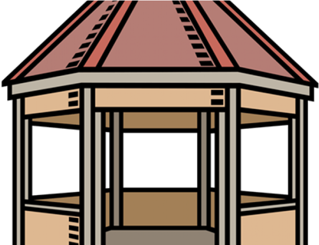 Gazebo Clipart Transparent - Gazebo (640x480)