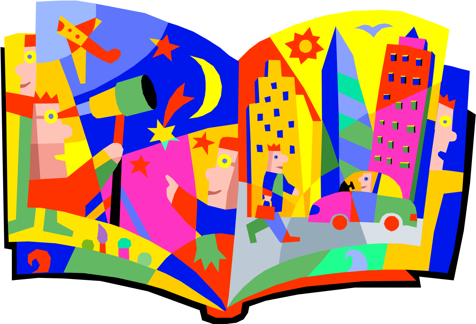 Clip Art Royalty Free Library Many Interesting Cliparts - Clip Art (1554x1072)