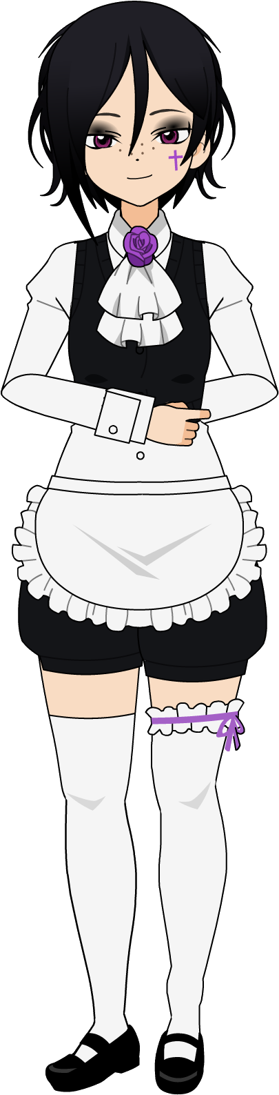 Maid Clipart Butler - Maid (434x1600)