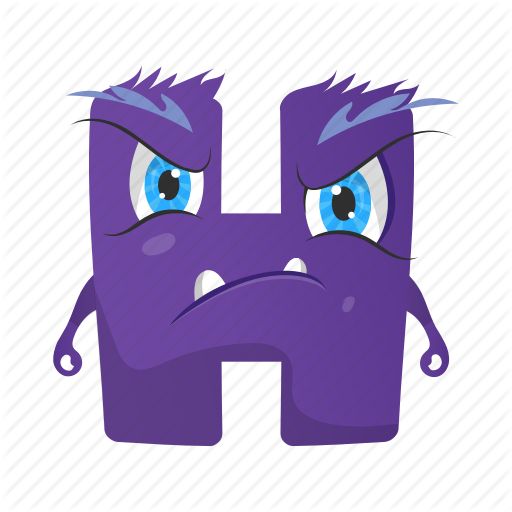 Vector Free Download Alphabet Drawing Character - Alphabet Hd Cartoon Png (512x512)