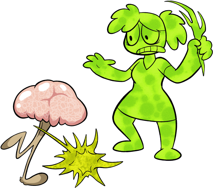 Image Free Broccoli Clipart Evil - Photograph (700x636)