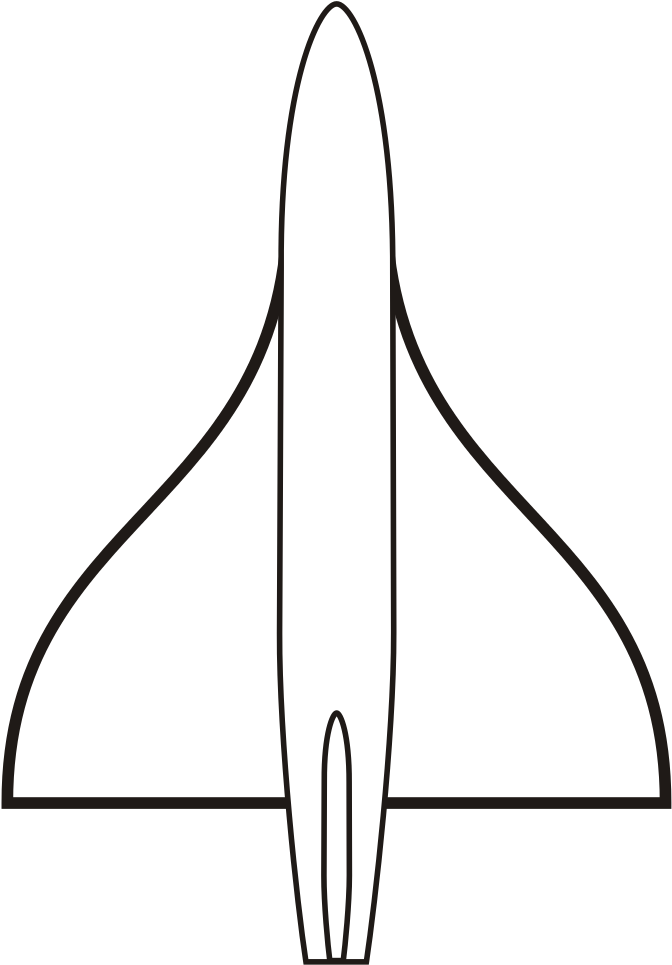 Aile Gothique 2 Aile Gothique - Delta Wing Sketch (1024x1024)