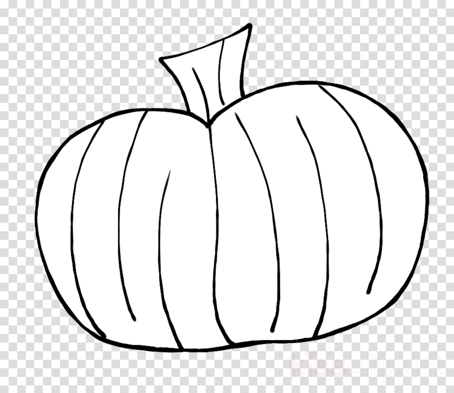 Download Pumpkin Clip Art Free Black And White Clipart - Glass Bowl Vector (900x780)