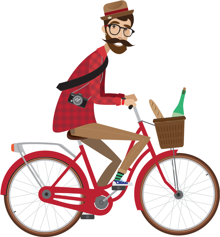 Oregon Clipart Bicycle - One Sip At A Time By Keith Van Sickle (1024x1024)