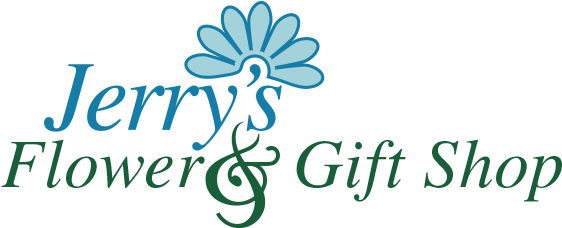 Jerrys Flowers And Gifts - Flower And Gift Shop Logo (600x300)